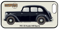 Austin 10 Saloon 1939-40 Phone Cover Horizontal